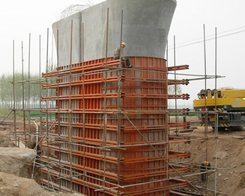 鐵路墩帽鋼模板