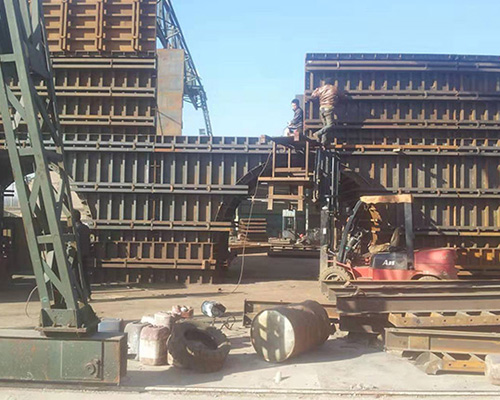 鐵路墩帽鋼模板